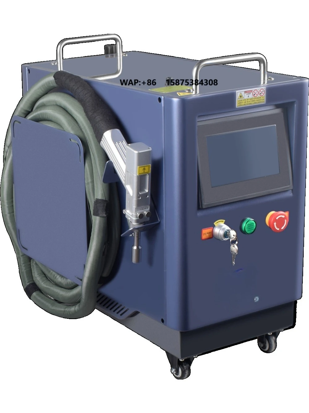 New 2000W Air Cooled Fiber  Welding Machine EU Free 4-in-1 Metal Welding Rust Removing Easy Operate 2-Year Warranty