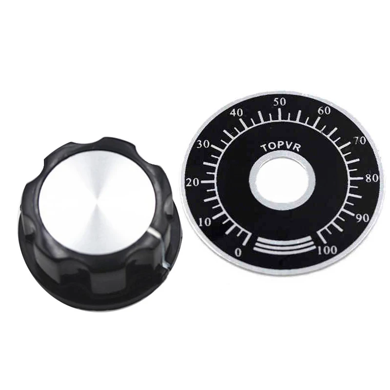 MF-A03 다이얼 노브 및 MF-A03 베이클라이트 노브 키트, 체중계 플레이트 시트 체중계 디지털 전위차계 세트, 10 개 (5 + 5)