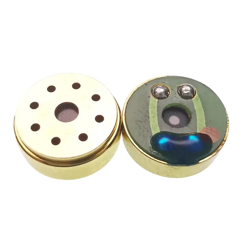 

12mm Speaker unit Dual magnetic dual chamber DIY headphone speaker Heavy bass 2pcs