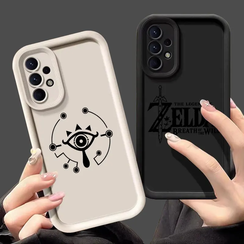 

Case For Samsung Galaxy A55 5G A54 A35 A53 A52 A34 A12 A13 A14 A15 A16 A21S A25 A33 Silicone Phone Cover Game The Legends-Zeldas