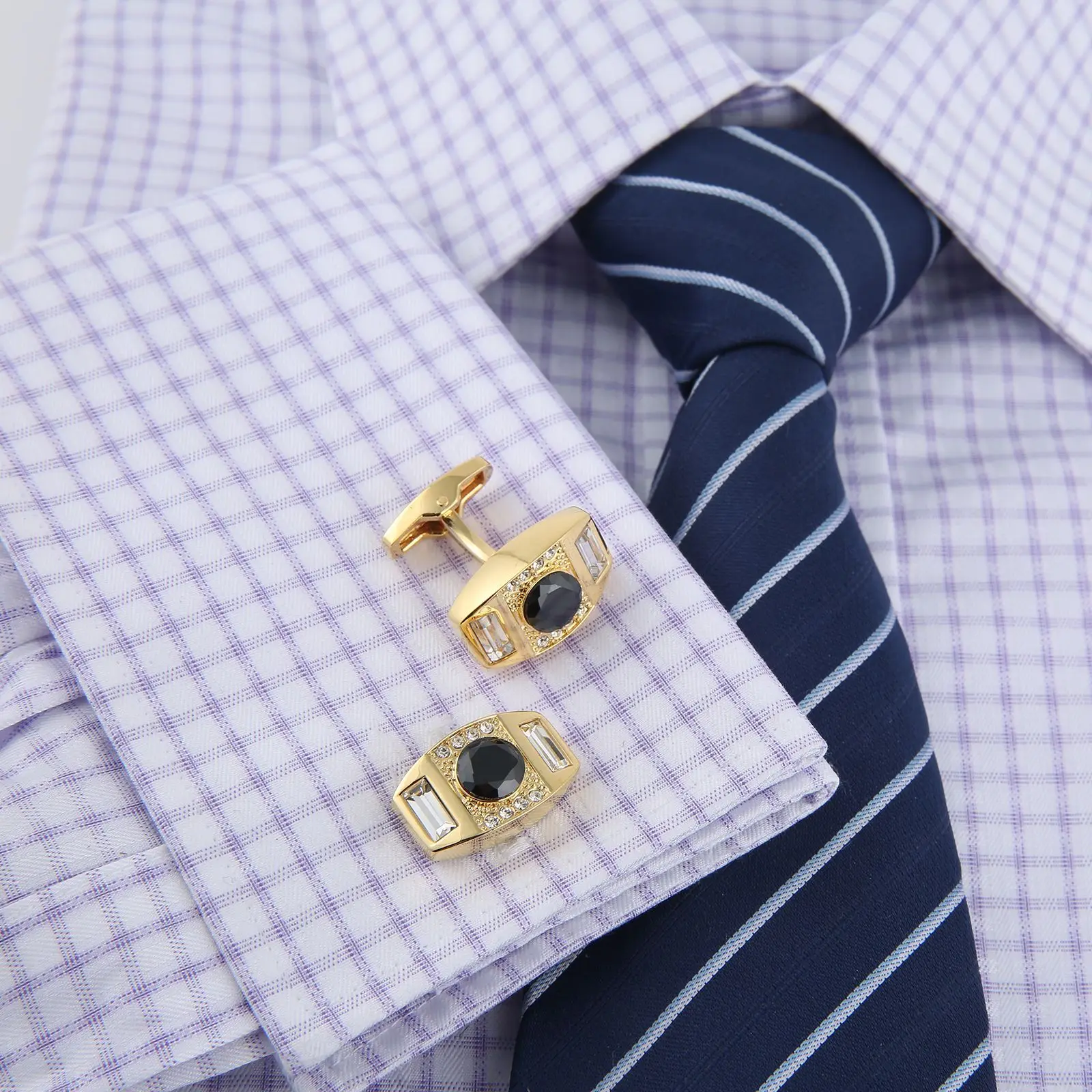 High Quality Cufflinks Necktie - Tie Bar Set Gift avis et prix