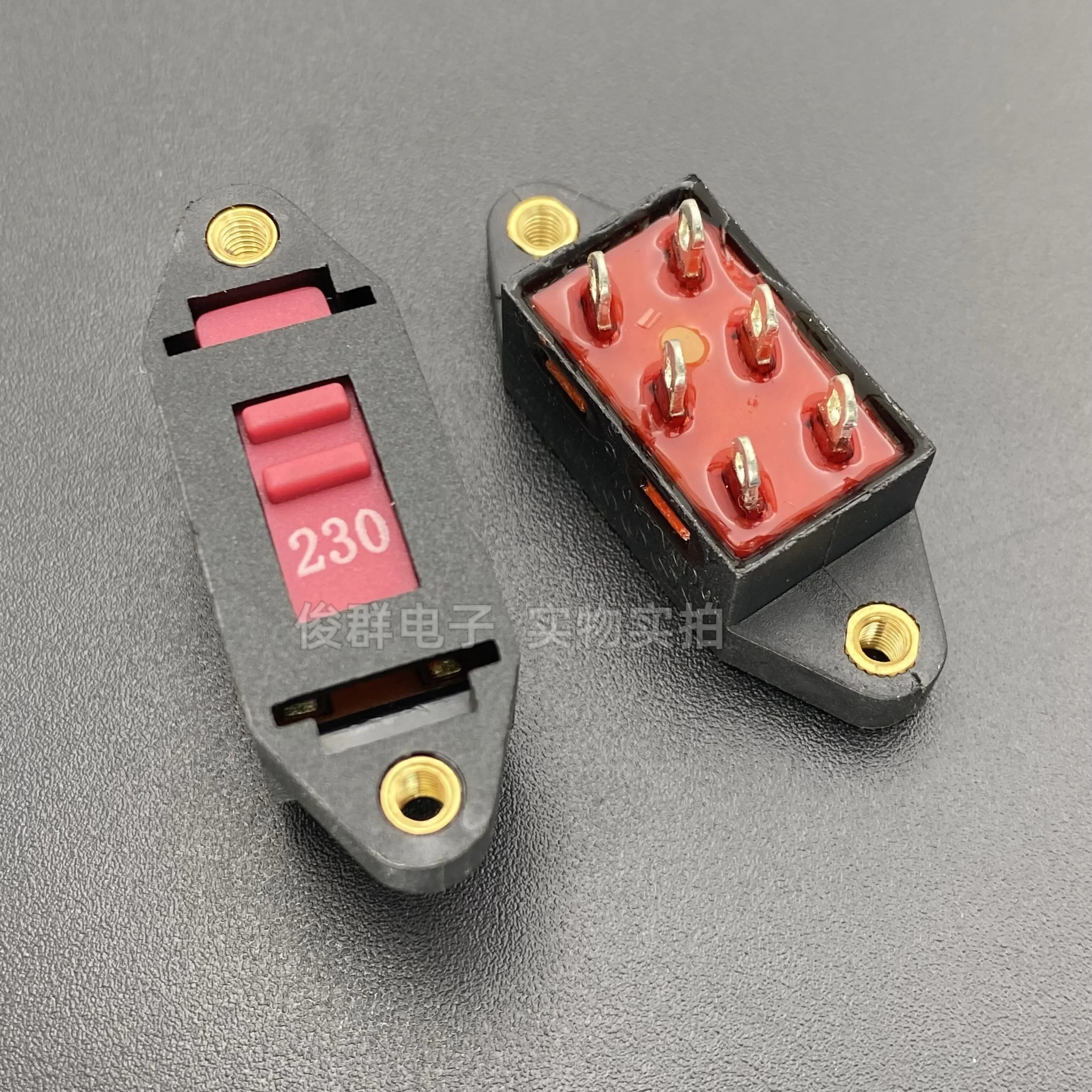 10pcs/Taiwan L21 Power Supply Voltage 110V Conversion 230V Switching Toggle Switch 6 Pin 10A Buckle