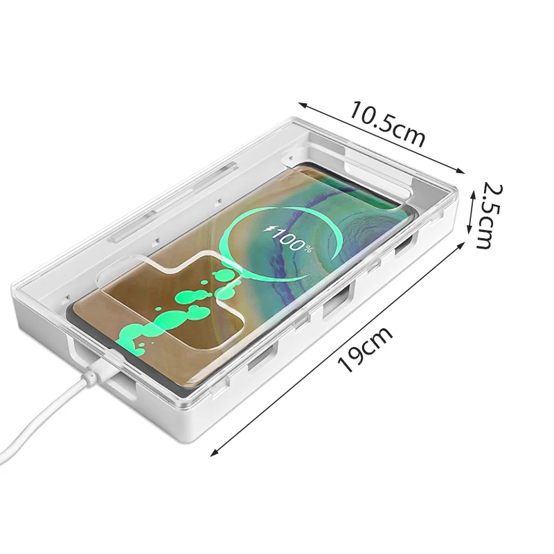 Boîte de verrouillage de la minuterie de la prison du téléphone portable, boîte de rangement sûre pour smartphone, conteneur de verrouillage pour l'autodiscipline, étui de verrouillage de la synchronisation de contrôle de soi