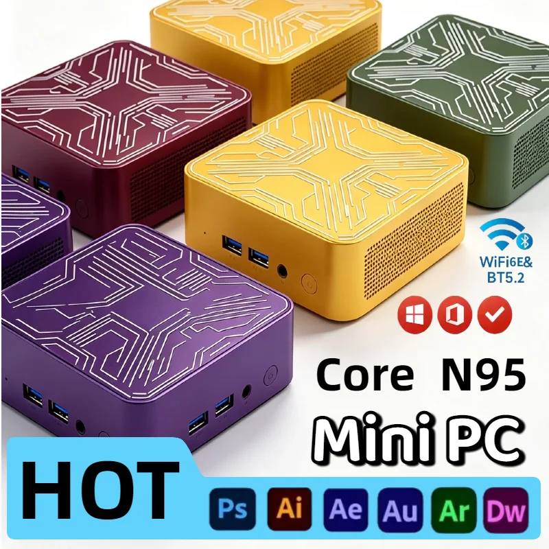 インテル-n95-ミニデスクトップpc-16gb-ddr4-2tb-nvme-ssd-トリプル4k-wifi6-静音冷却-オフィス-ホーム-プロ-ウルトラ