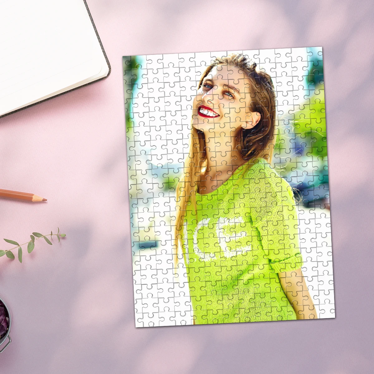 35/300/500/1021pcs Personalized Custom Photo Puzzle girl  Upload Photo For Customized Puzzle Unique Gift For Family Friends Spec