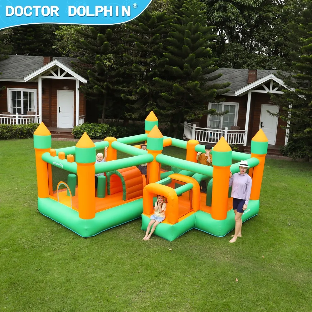 

Doctor Dolphin Children Kids Inflatable Bouncer Jumping Slide Bounce House Inflatable Castles Bouncy Castle