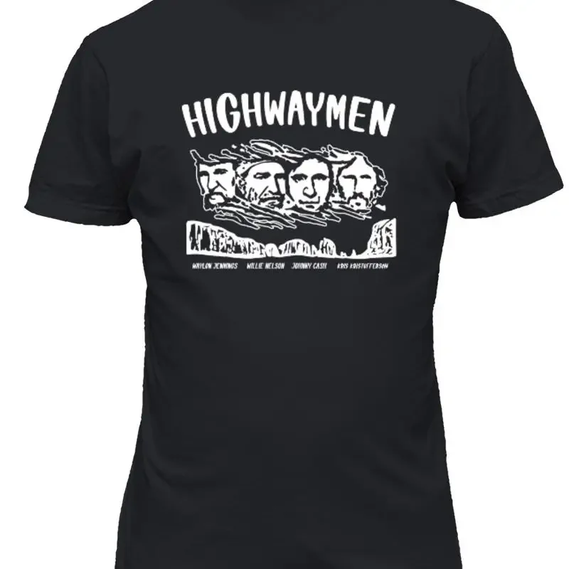The Highwaymen Outlaw Country Music Band Vintage T Shirt