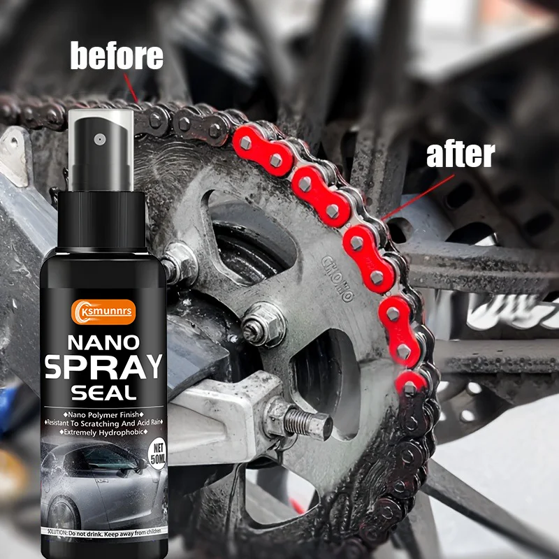 

Полироль для мотоциклетной цепи объемом 100 мл, средство для обслуживания цепи, восстановление металлического блеска, обеспечивает гладкое движение, подходит для цепей, задний двигатель