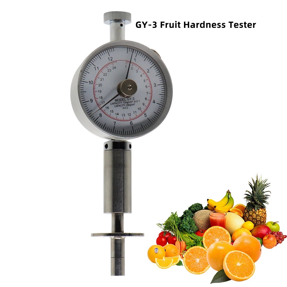 

Ranlraka Portable Pointer Fruit Hardness Tester Fruit SclerometerFruitDurometer For AppleBananaPearGrapesOrangesPenetrometer