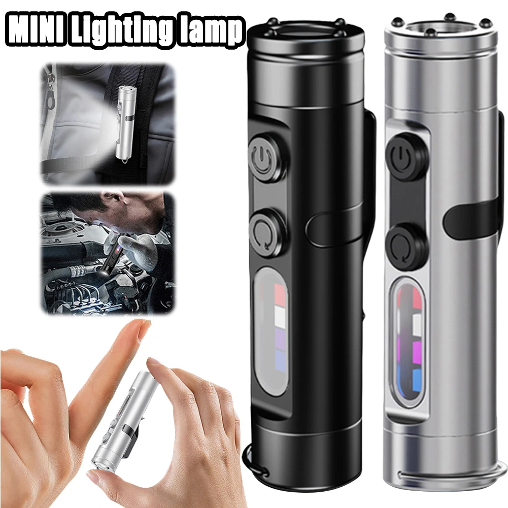 

Портативный мини-фонарь для кемпинга, перезаряжаемый аварийный фонарь с 3 режимами, суперяркий фонарик для налобного фонаря, для кемпинга на открытом воздухе