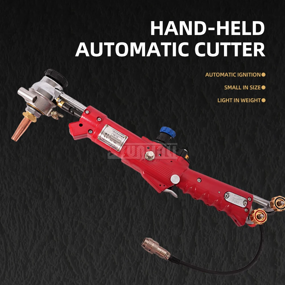 Handheld Automatic Cutting Machine for Circular Arc Pipe Holes with Flame Cutting Technology