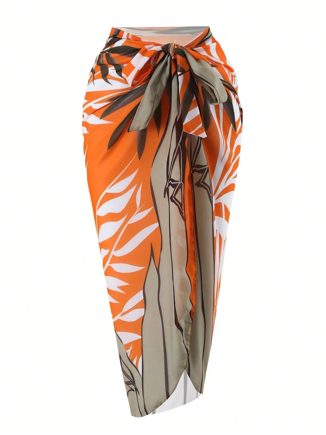 

3pcs Set Sexy Soft Cup Bikini With Cover-Up Skirt For Beach Pool Summer Vacation