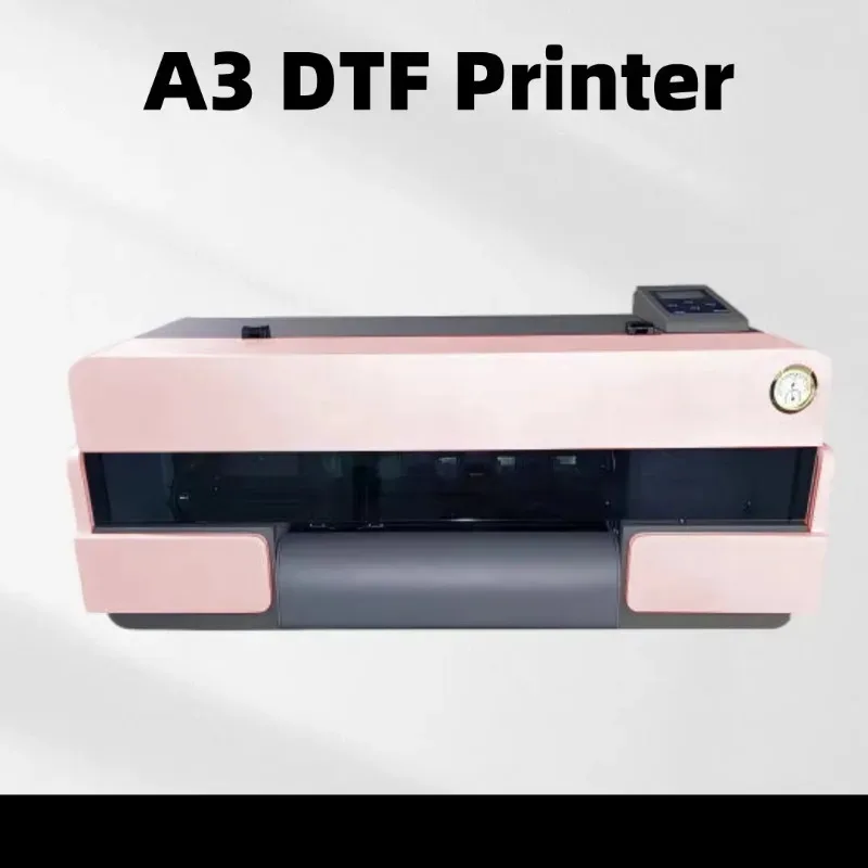A3 DTF Printer Low Cost New for Small Business Full-Automatic Garment Use Plug & Play Design 1 Year Warranty
