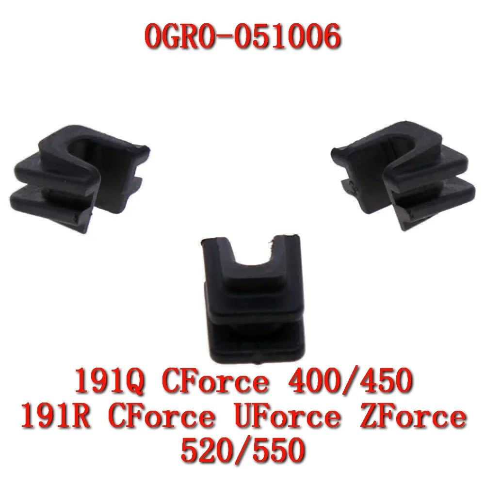 3 Buah Satu Set Slider Nilon Asli untuk Pelat Luar 0GR0-051006 untuk Cocok CF Moto 450cc ATV UTV SSV CF400 5000 UForce ZForce CForce