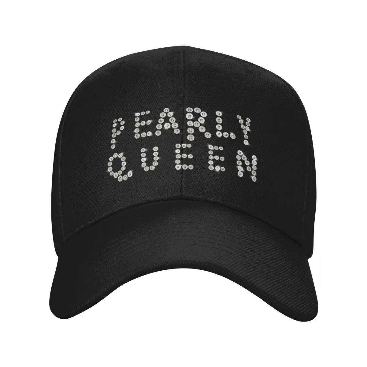 

London Londoner Pearly Queen Cockney Button Baseball Cap Funny hats Beach Bag Luxury Man Hat Women's Beach Outlet Men's