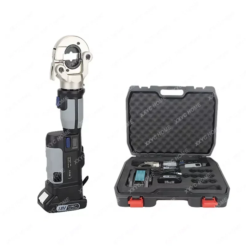 Crimping Tool for Copper Aluminum Cable Terminal 16-300Mm Cordless Electric Hydraulic Clamp Pz-300 Portable Battery