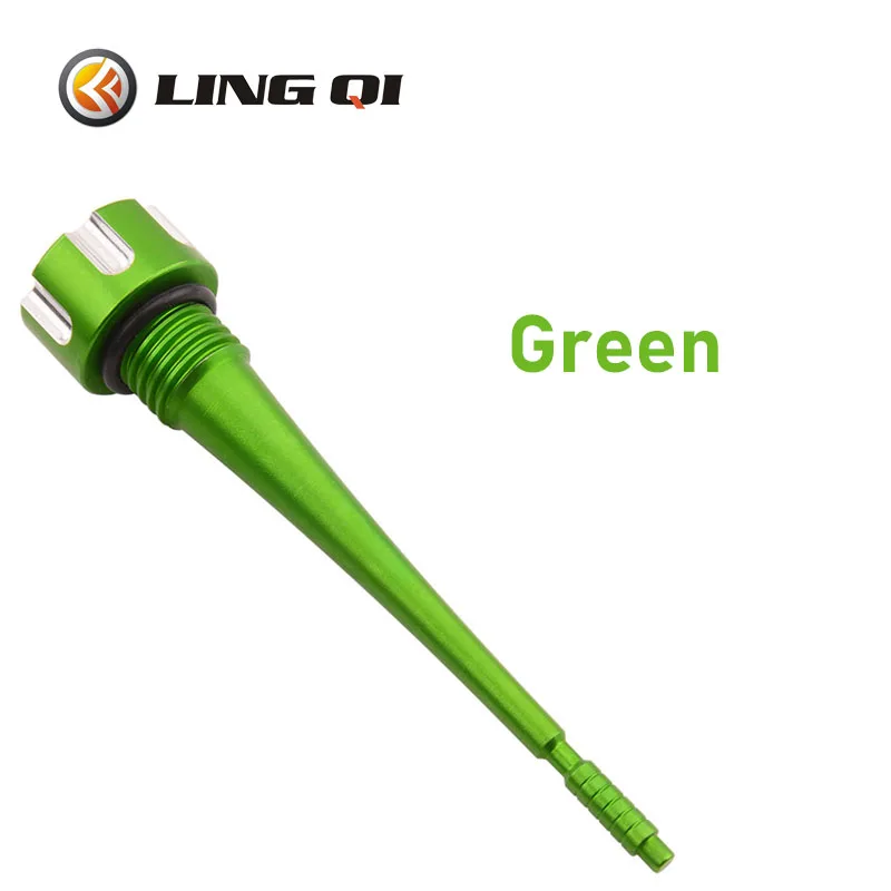 LINGQI RACING CNC Oil Dipstick Is Suitable For 110-140cc Horizontal Engines Of ATVs And Off-road Motorcycles