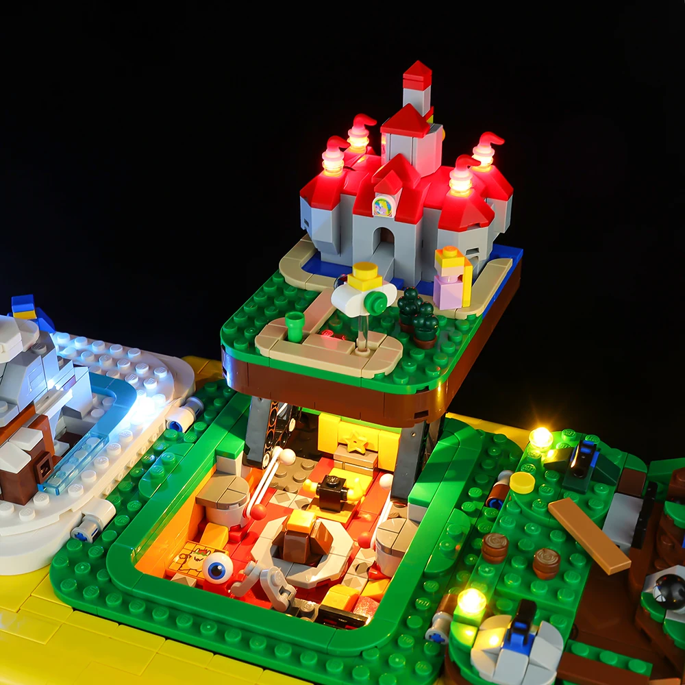 Led Light Kit For 71395 Super Marioed Question Mark Adventures Tv Game Gifts DIY Toys Set Not Included Building Blocks view 6
