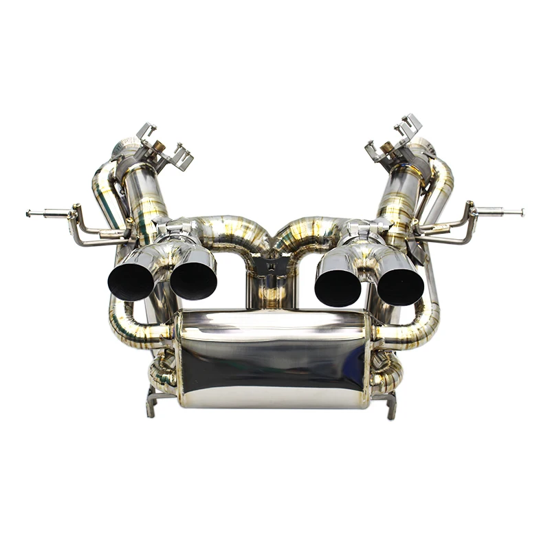 

Direct-fit Exhaust For Lamborghini Revuelto 6.5L 2023-2025 Titanium Lightweight Catback OEM Factory Valve Rear Muffler Section