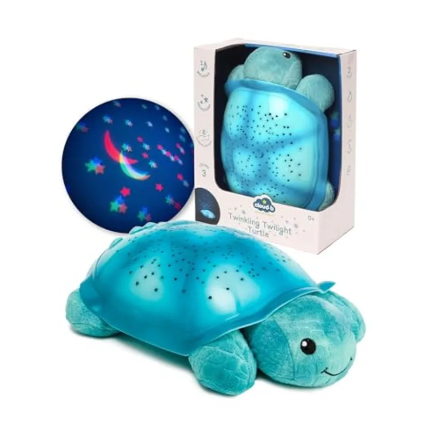 Cloud b Comforting Nightlight Star Projector w/ Soothing Sounds Gentle Brightness 3 Colors AutoShutoff - view 2
