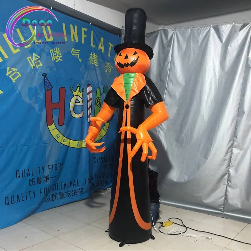 Halloween Inflatables, Inflatable Pumpkin, Tree And Floating Ghost