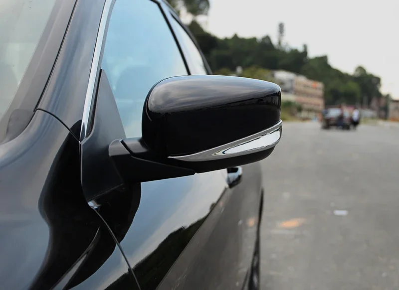 

2pcs For Honda Accord 2008-2017 Without Lamp Rearview Mirror Bright Decorative Strip Sticker