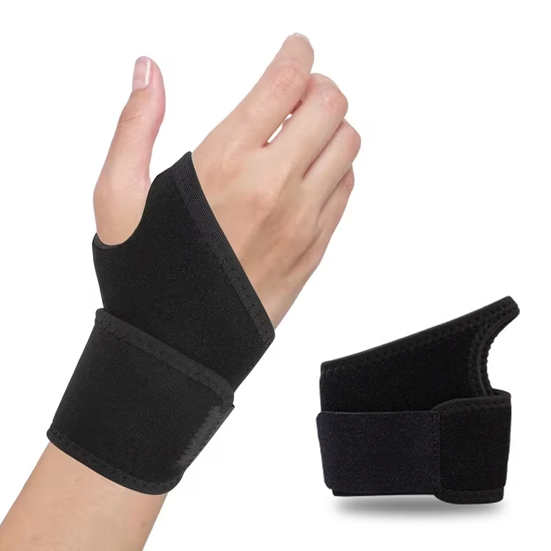 Adjustable Wrist Brace Perfect for Women & Men Support Wrap Strap Hand Carpal Tunnel Brace Fitness Suitable Right Left Hand