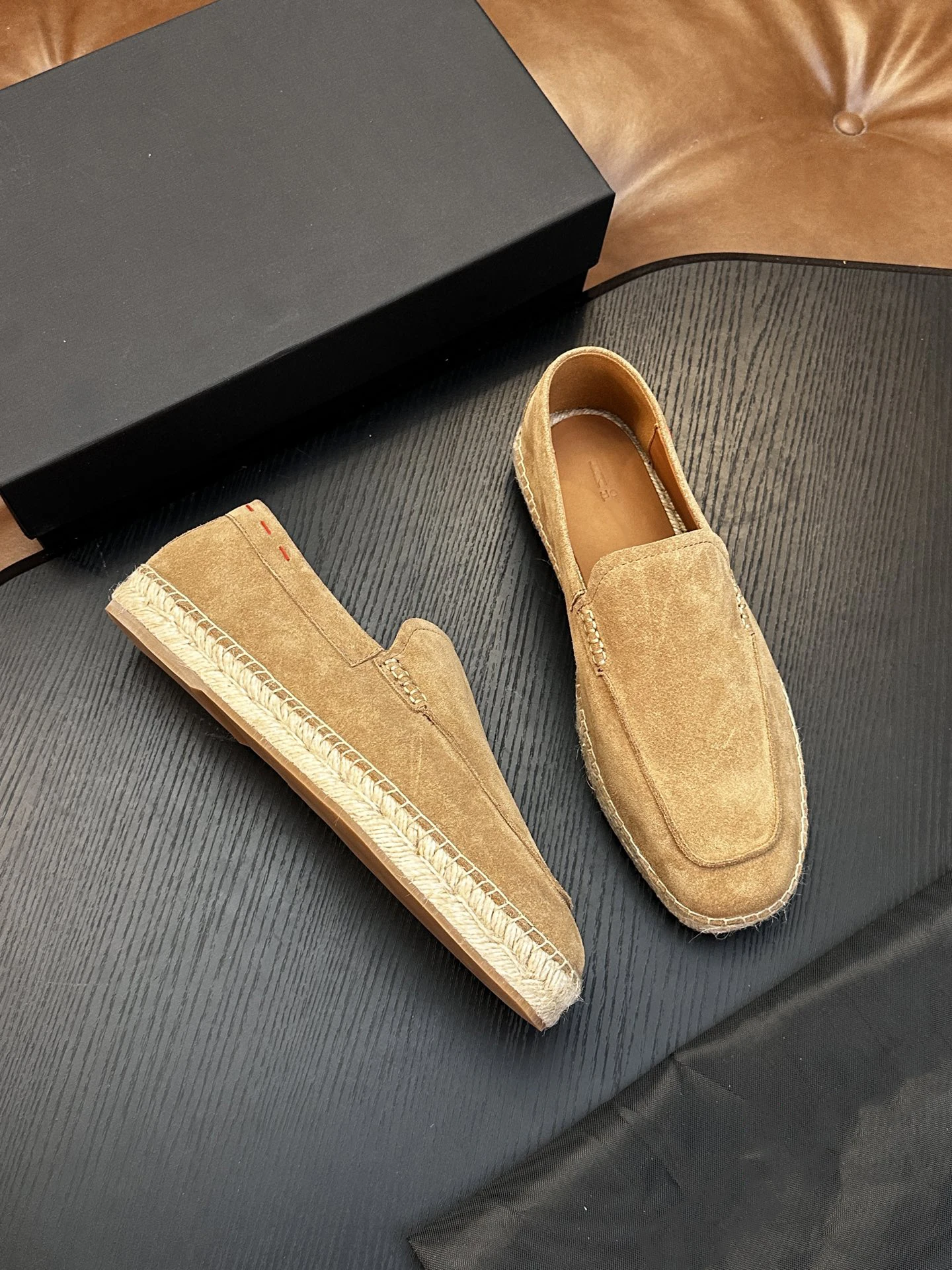 

OECHSLI Shoes Cowhide Suede 2026 new soft fashion sports genuine leather outdoor comfortable Men‘s European big size 38-47