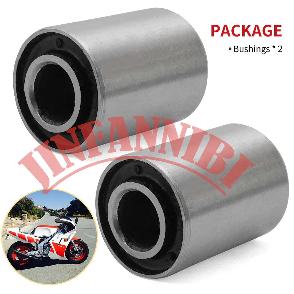 For Yamaha TTR50E TTR90 PW80 GT80 MX80 YZ80 YSR50 DT80 2x Swingarm Bushings Kit