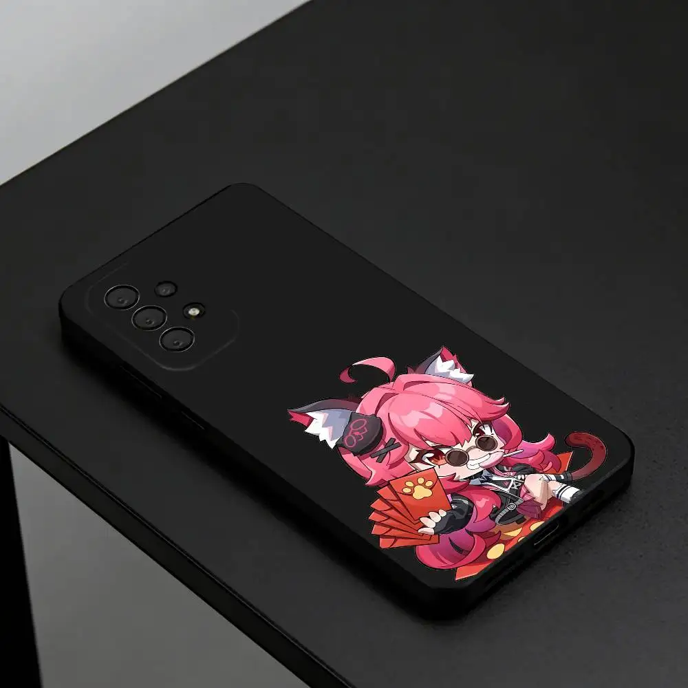 Neverness to Everness Nanally NTE  Phone Case For Samsung S26,S25,S24,S23,S22,Plus,Cover  Black Shell