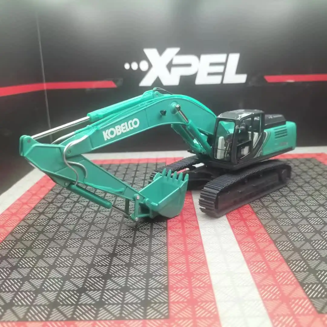 Die-cast 1:50 Scale Kobelco Sk350-lc Crawler Excavator Simulation