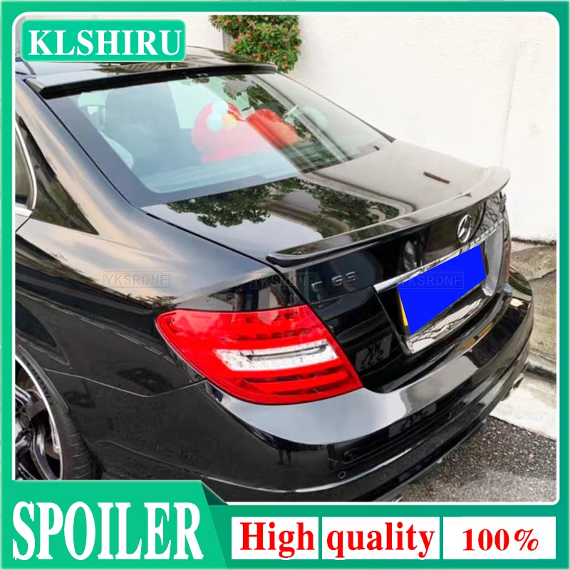 Rear Wing Spoiler For Mercedes For Benz W204 2007-2013 Car Rear Wing Spoiler C-class C180 C200L C63 Exterior Parts