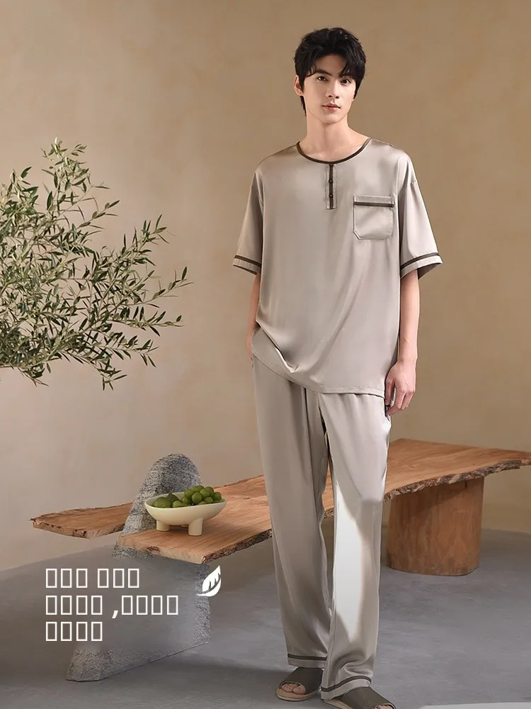 completo-pigiama-estivo-da-uomo-xuanjiang-in-seta-ghiaccio-leggera-casual-vestibilita-ampia-pantaloni-lunghi-comodo-per-la-casa