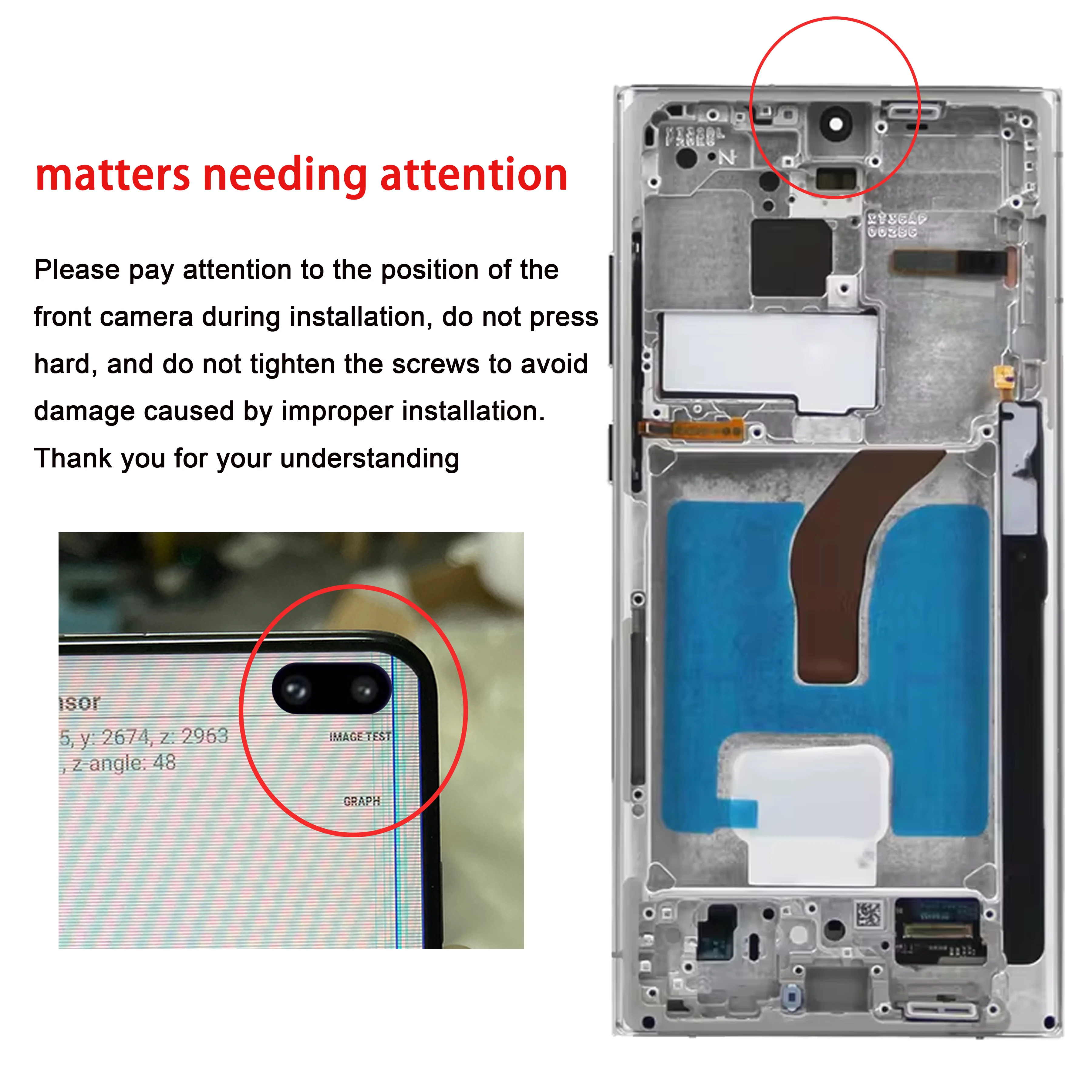 New Super TFT S22 Ultra Screen For Samsung Galaxy S22 Ultra 5g S908B S908U LCD Display Touch Digitizer Assembly No Fingerprints