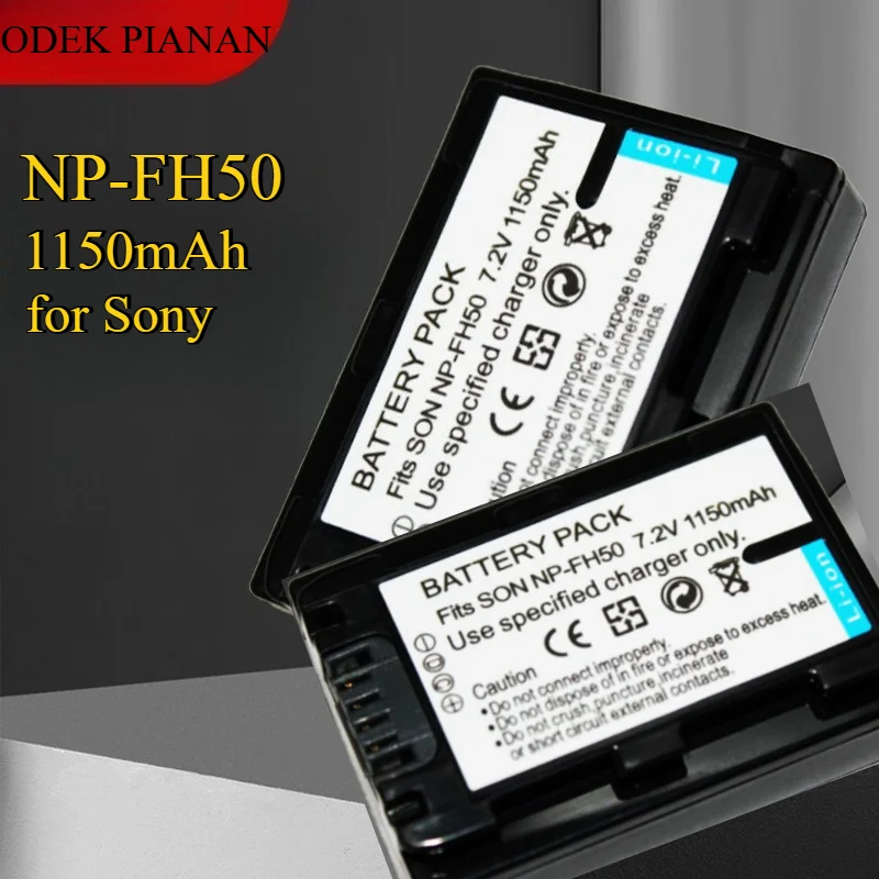 

Литий-ионный аккумулятор NP-FH50 емкостью 1150 мАч для зеркальной камеры Sony A330 A290 A390 — полная замена большой емкости