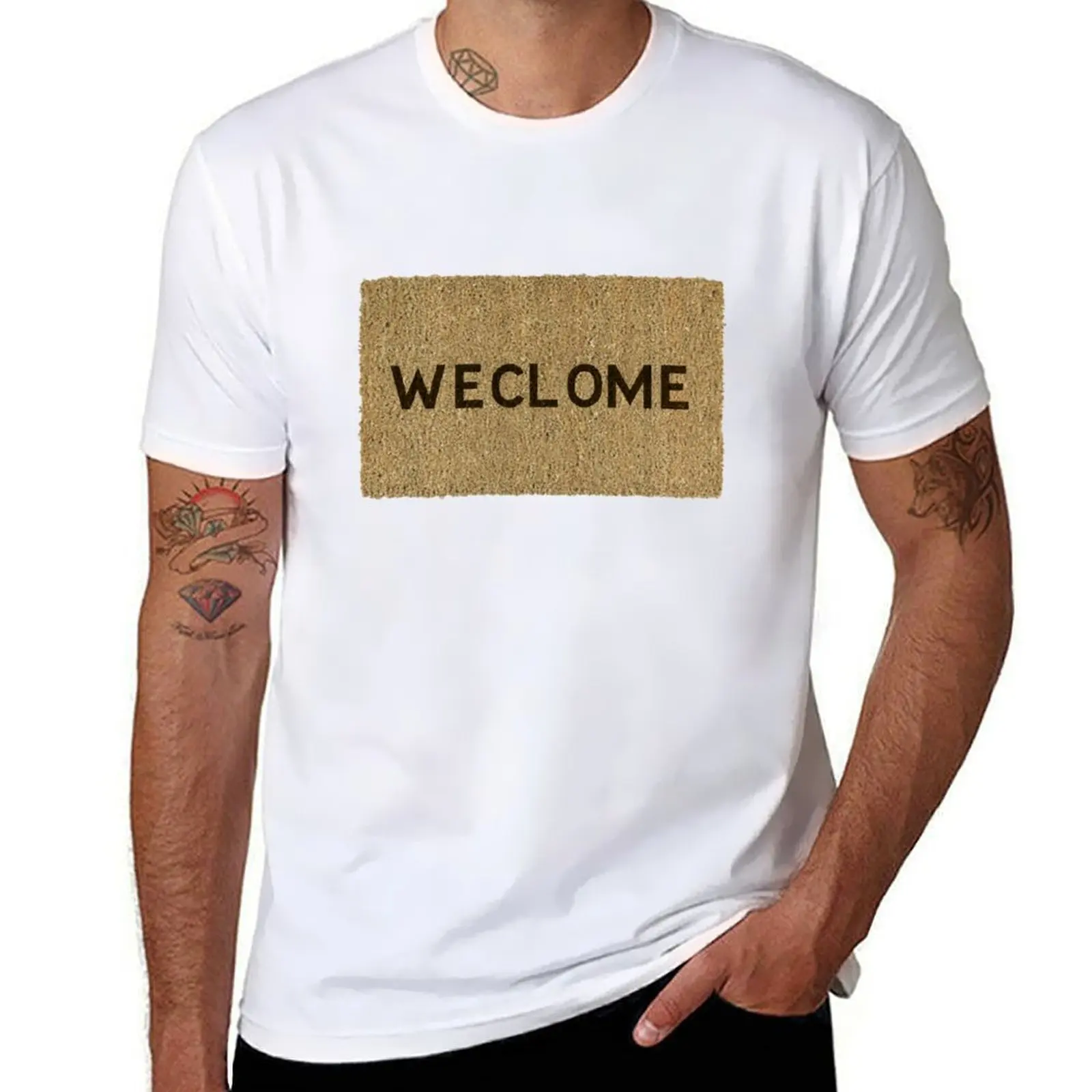 

WECLOME Still Game T-Shirt funny t shirts man anime t shirts oversize T-Shirt