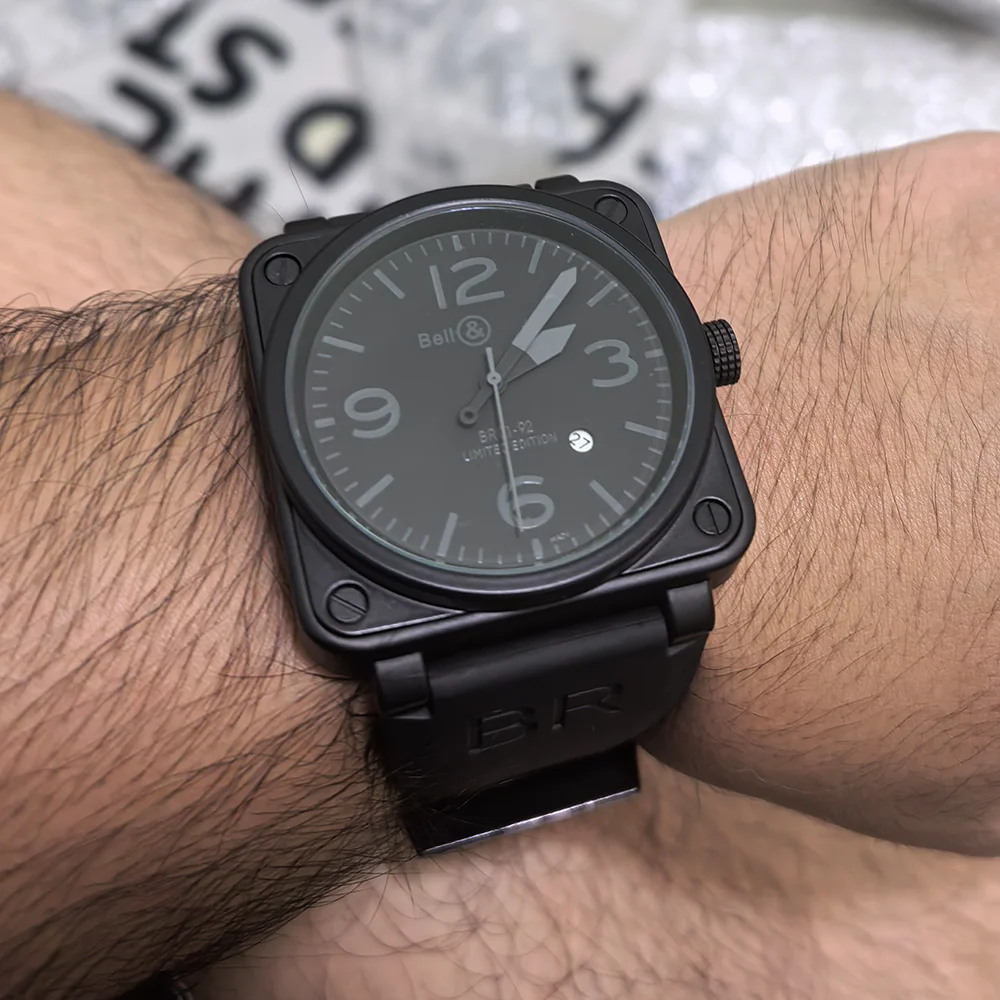 

2025 New Nice Super Super Original Brand Watches For Mens High Quality Square Automatic Mechanical Watch Sports AAA Male Clocks