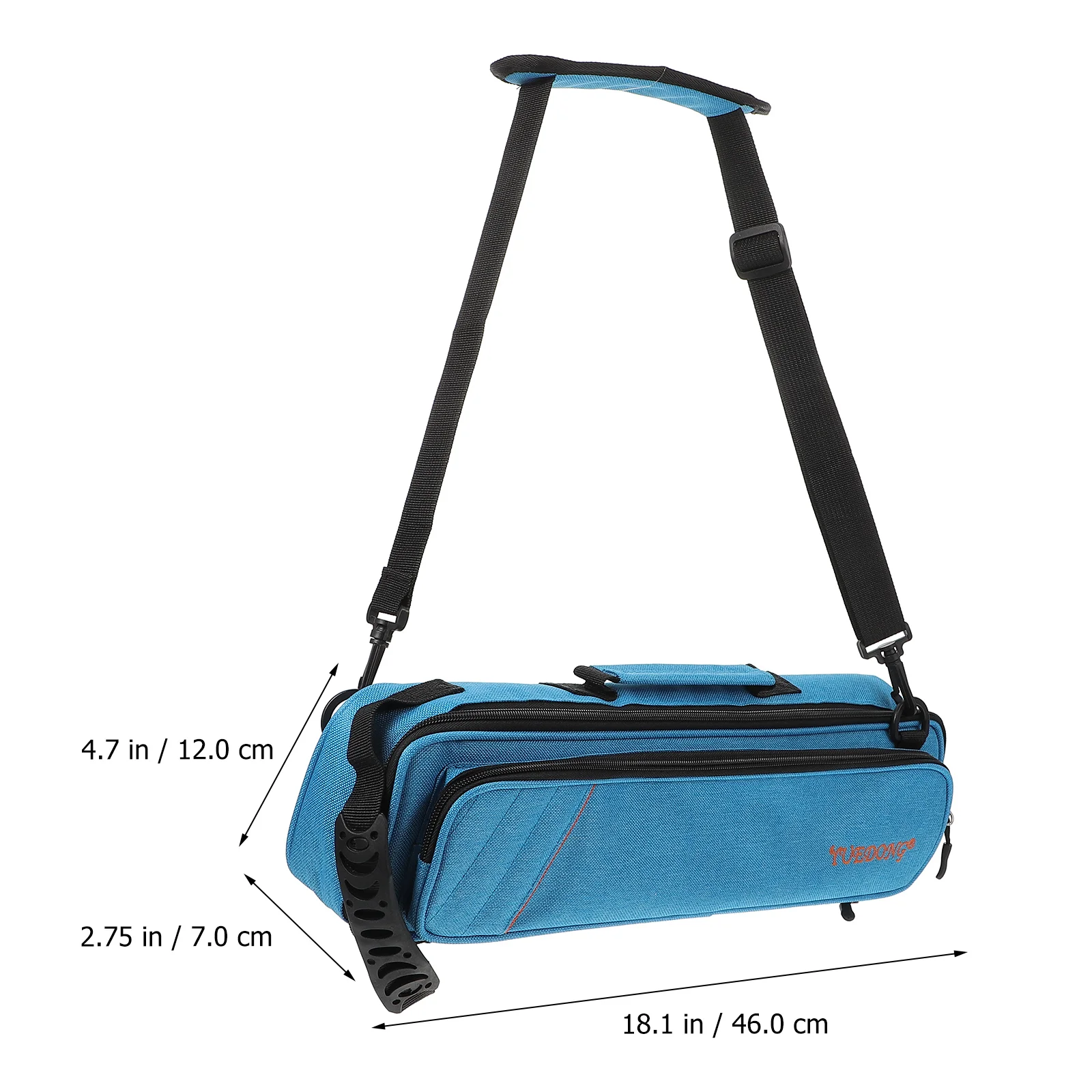 Universal Flute Bag Case with Shoulder Strap Oxford Cloth Tote Musical Instrument Accessory