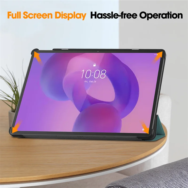 For Lenovo Ideatab Idea Tab Pro 12.7 Case TB373FU TB375FC Flip Stand Hard PC Back for Lenovo Xiaoxin Pad Pro 12.7 12 7 2025 Case
