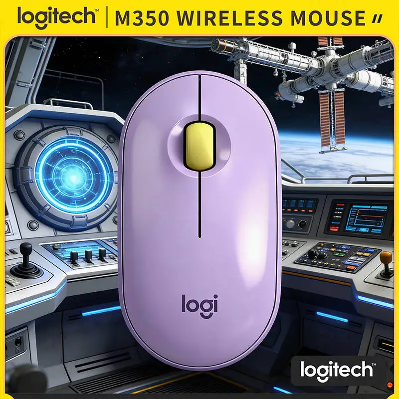 

Logitech M350 Portable Silent Mouse - 77g Lightweight, Bluetooth & USB, 18-Month Battery, Quiet Clicks, Travel Ready Pick