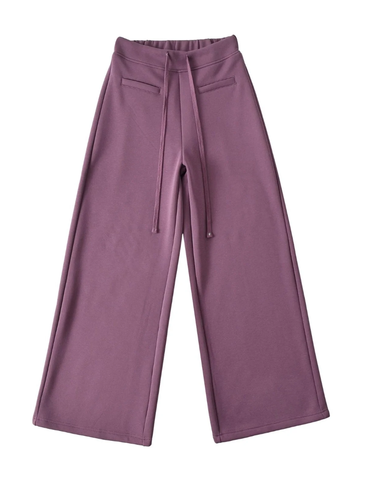 الأمريكية Sle المرأة فضفاضة منتصف منخفضة الخصر بنطال ذو قصة أرجل واسعة الخريف الشتاء جديد Faion Fce اصطف Sweatpants رياضية غير رسمية