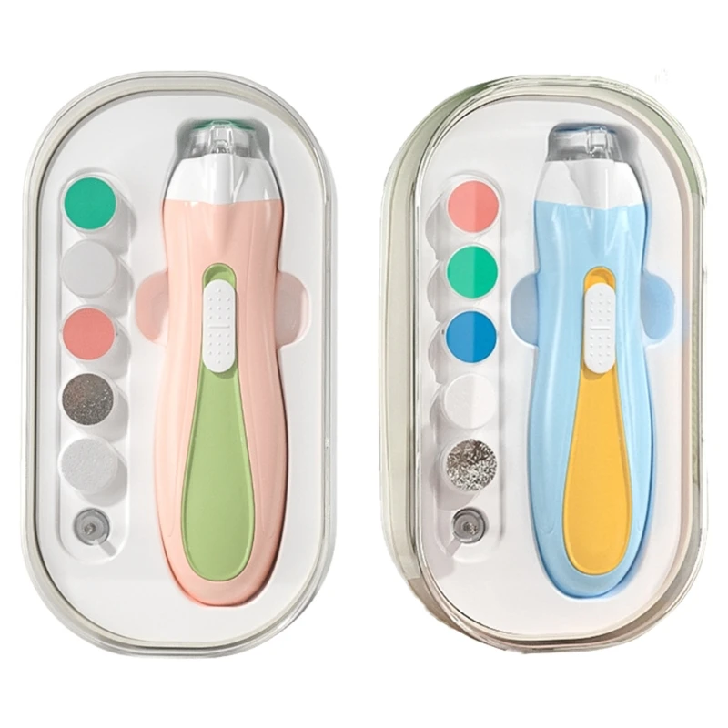 Baby Nails Care set Electric Device with Multiple Speeds for Age Specific Use