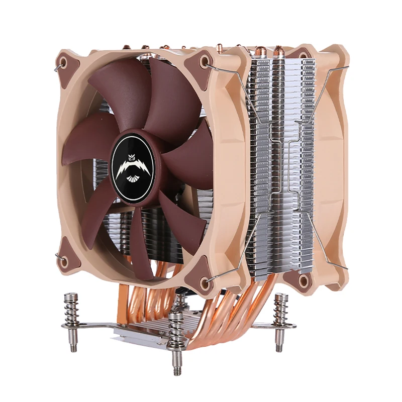 Computer CPU Cooling 120mm Fan 6 Heat Pipe Cooler Processor Efficient Air-Cooled Suitable For Installing LGA2011 x79 x99 e5 2099