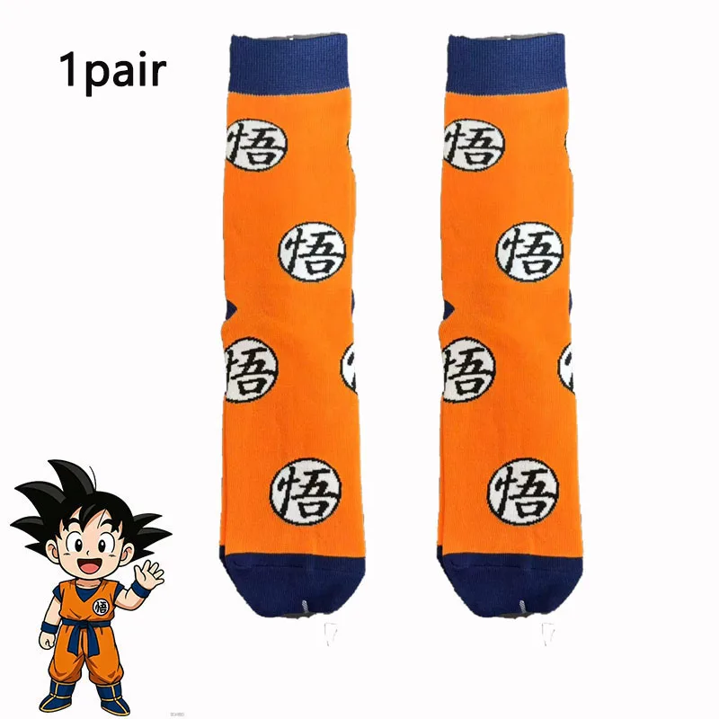 1/5 أزواج من الجوارب الكلاسيكية لشخصية Dragon Ball مع Goku وVegeteta وU Ultra Instinct Goku وغيرها من المطبوعات الشخصية المتحركة. Soc العصرية