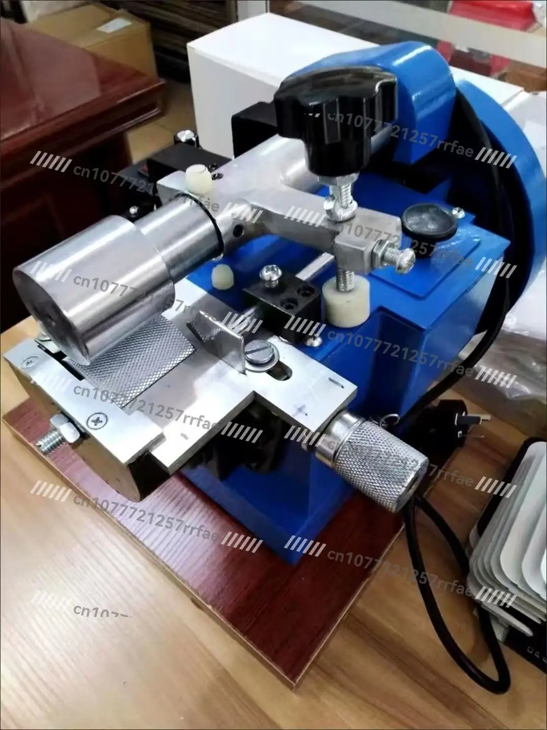 160Mm Leather Insole Gluing Machine Manual Paper Bag Handle Gluing Machine for Footwear Bonding Plastic Cartons