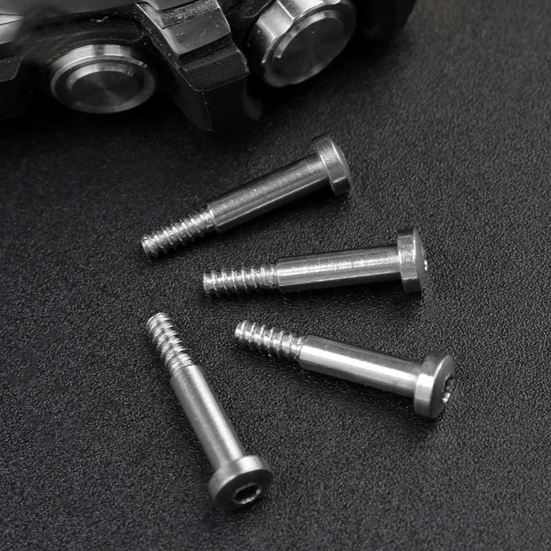 4pc Stainless Steel Screws for Casio G-Shock GST-B100 GST-S100 /S110/W300/400G Metal Connecting Rod Men Watch Accessories