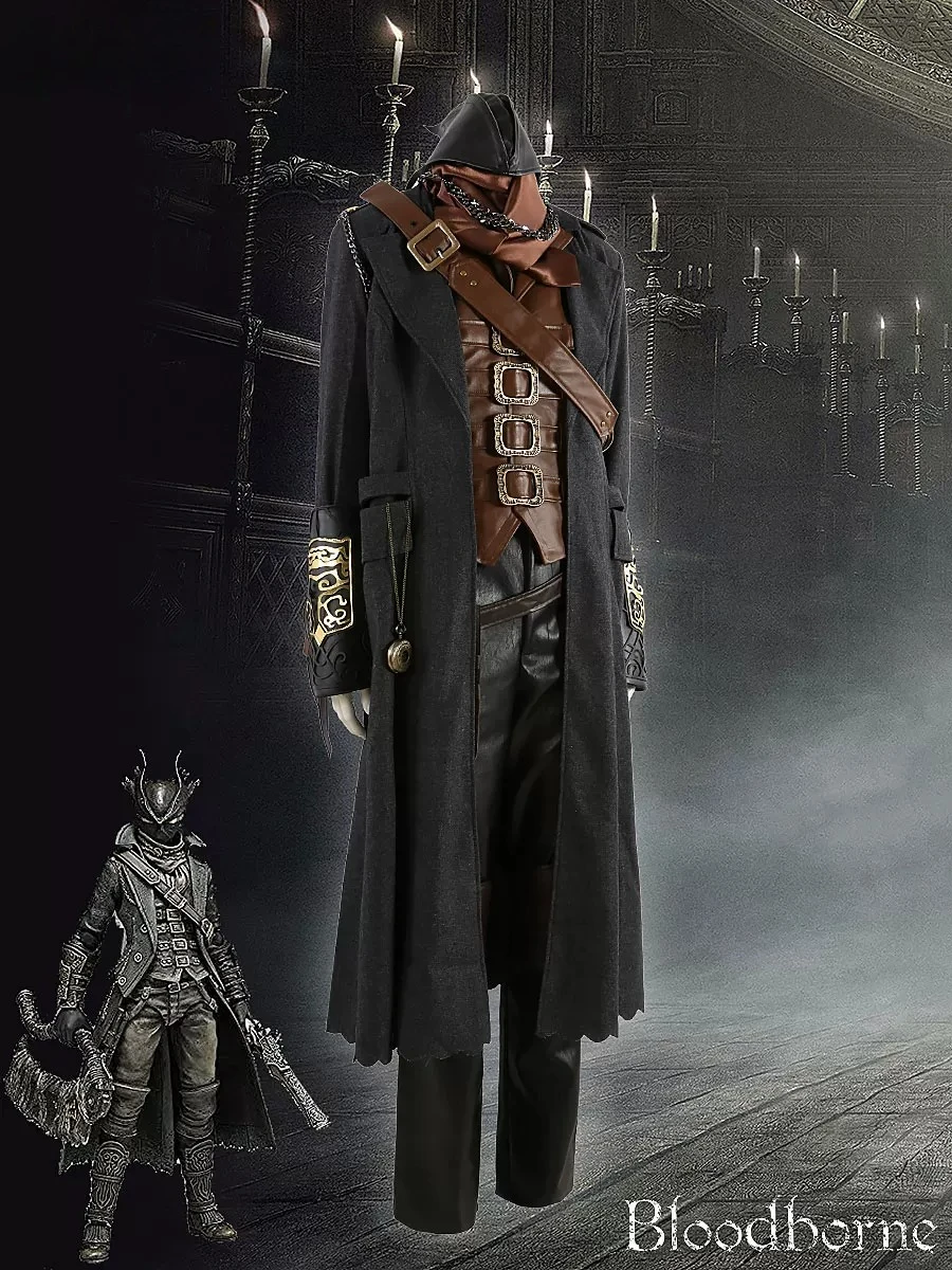 Bloodborne Gehrman Cosplay Costume Adult Customized Role Players Game for Halloween Carnival Comic con Themed Party view 2