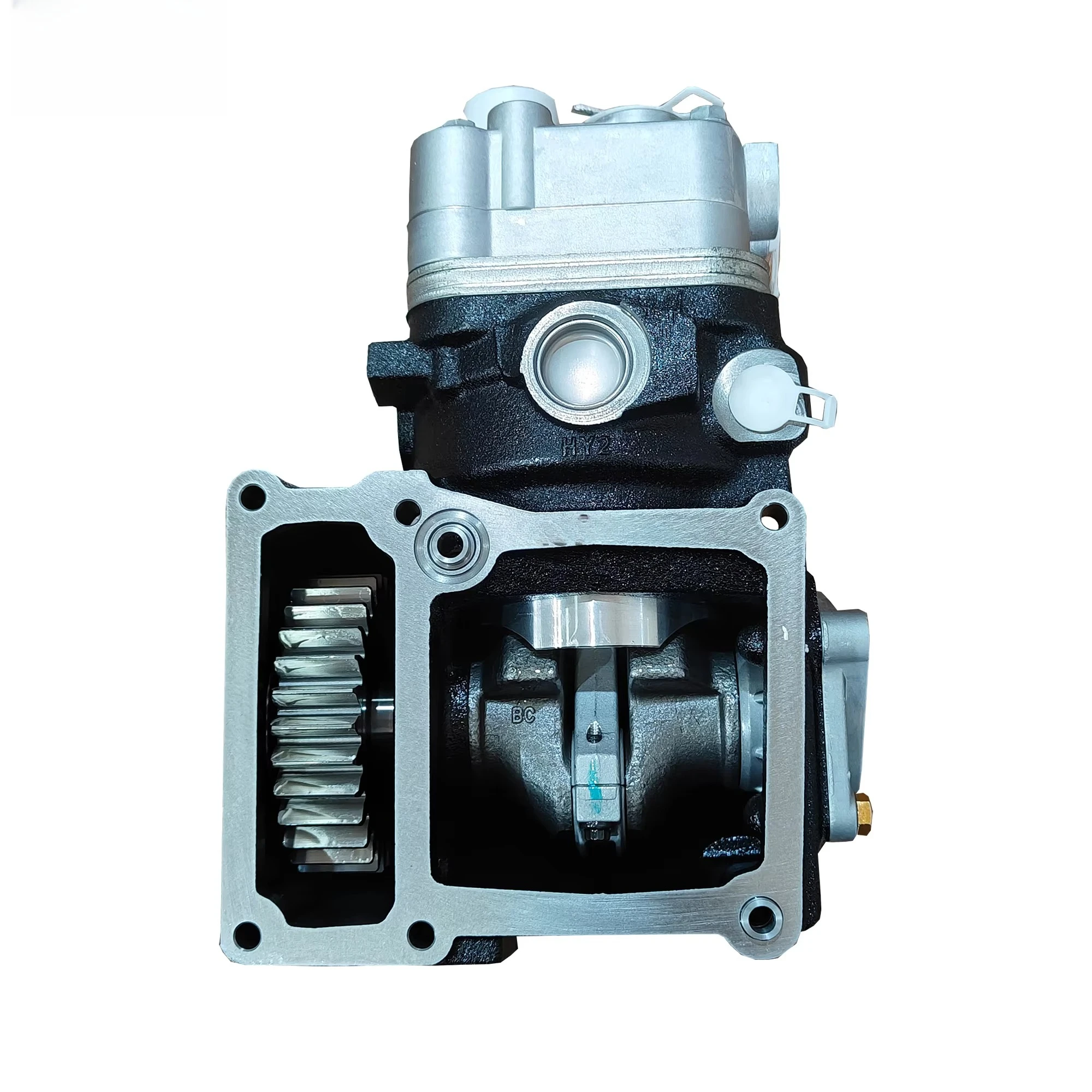 

Пневматический тормозной компрессор для тяжелых грузовиков 202V54100-7134 для CNHTC SINOTRUK HOWO A7 G5X TX T7H T5G TH7 C9H G7 X7 MAX SITRAK MAN