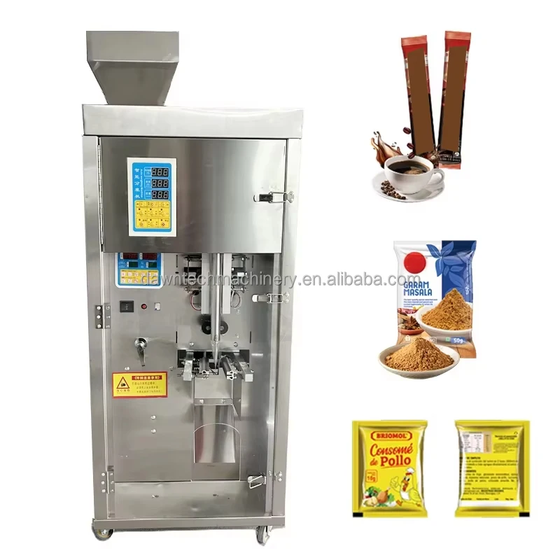 Fully Automatic Sugar Salt Tea Bag Sachet Bag Granule Packing Machine for Small Business