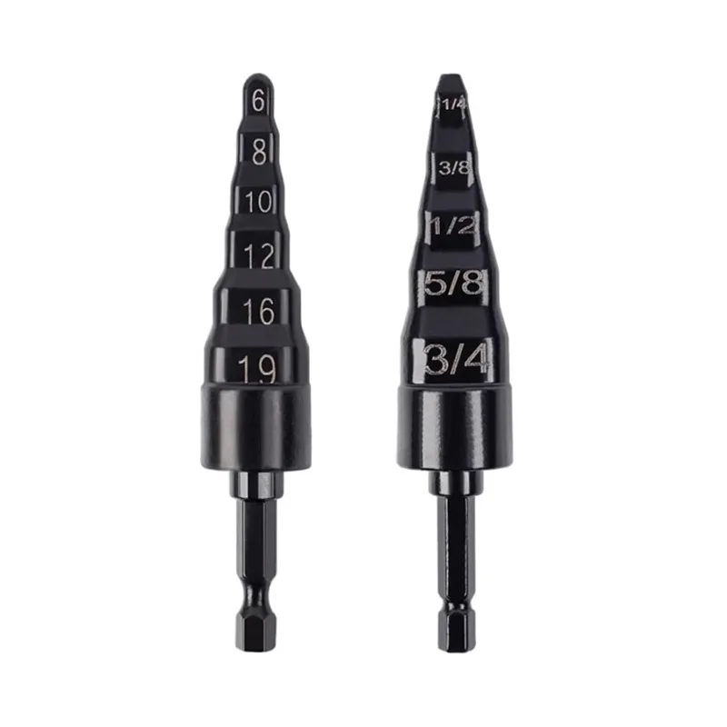 

2Pcs Hexagonal Handle Copper Pipe Expanders, 6 in 1 Tube Expander HVAC Air Conditioning Copper Pipe Expanders,Maintenance Tool